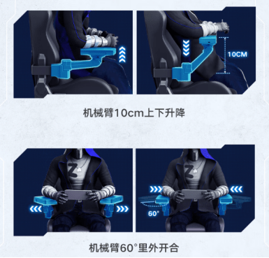 椅哪款符合你对新一代电竞椅的期待？CQ9电子版入口2023新款电竞(图7)