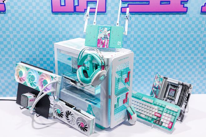界联动燃爆二次元！全新外设惊艳亮相CQ9电子游戏ROG×初音未来跨(图6)